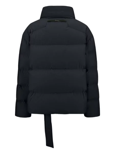 Cu centură geacă cu puf Herno negru