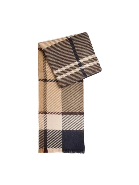Szalik Barbour granatowa