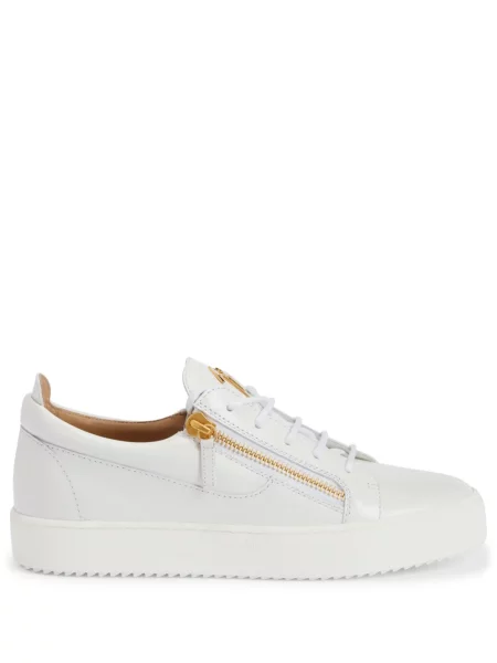 Sneakerși Giuseppe Zanotti Frankie alb
