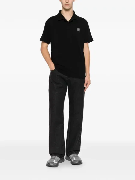 Polo Stone Island πέτρες μαύρο
