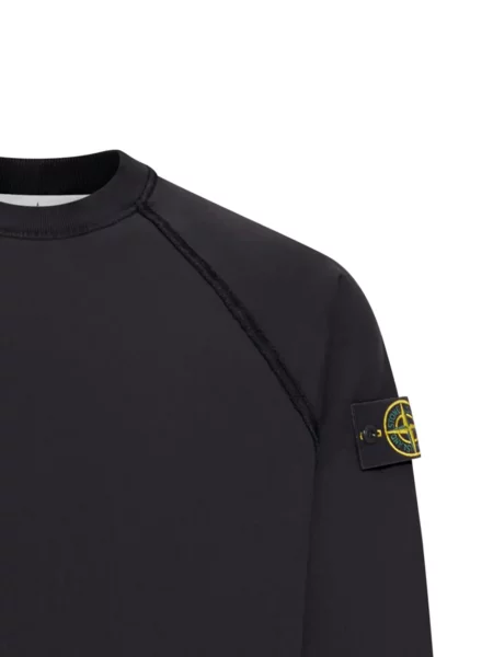 Hanorac Stone Island cu strasuri negru