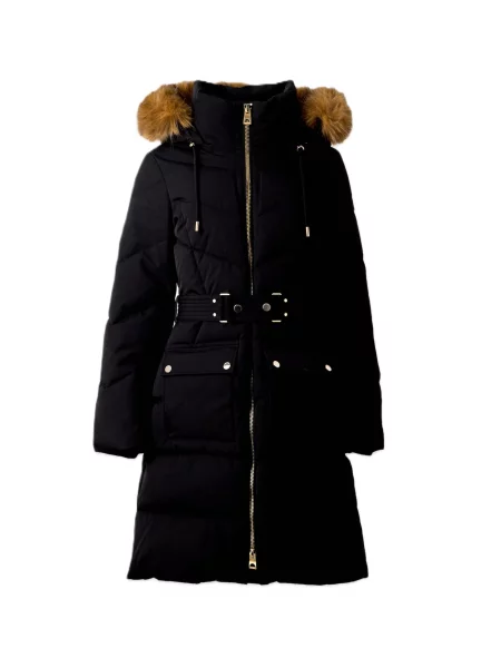 GUESS Palton de iarnă NEW FATEMA' negru