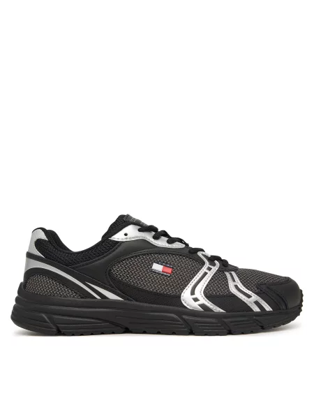 Sneakersy Tommy Jeans Tjw Modern Runner čierna