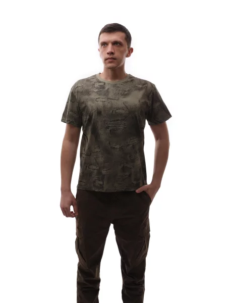 Футболка LUMO віскоза/поліестер чорний