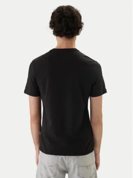 Guess Póló Slim Fit fekete