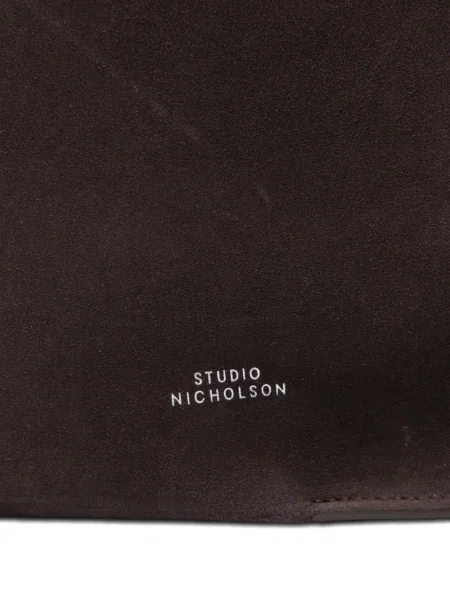 Geantă Studio Nicholson maro