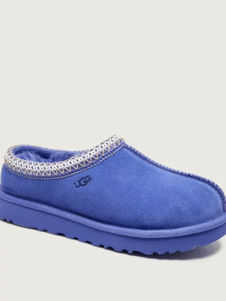 UGG papuci din piele întoarsă W Tasman II albastru
