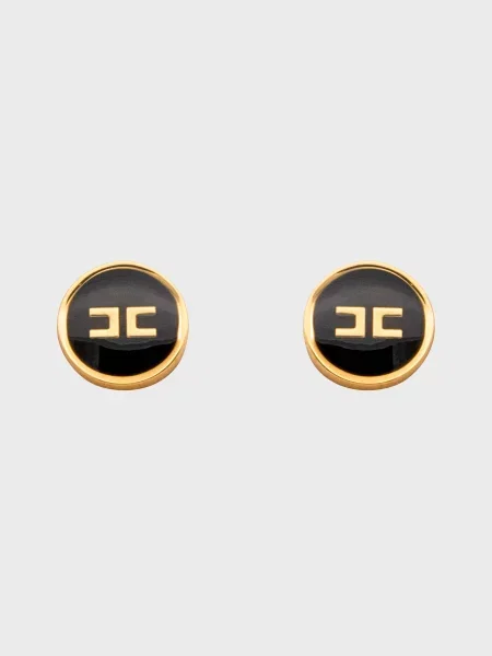 Сережки Elisabetta Franchi чорні