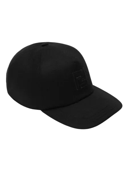 Czapka z daszkiem Fendi czarna