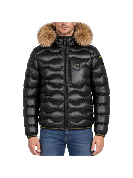 BLAUER Geacă de puf Wave negru