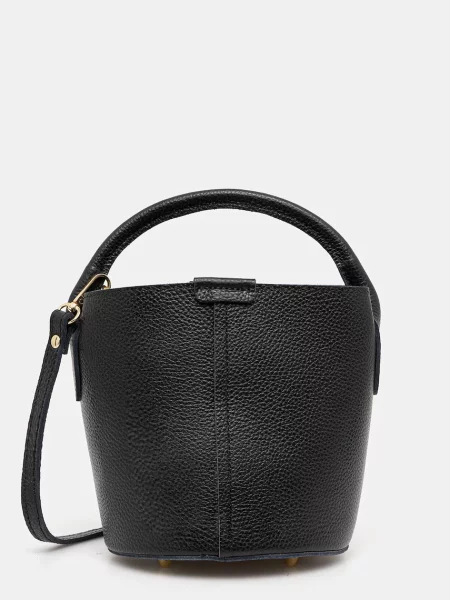 Usnjena torbica Answear.LAB črna