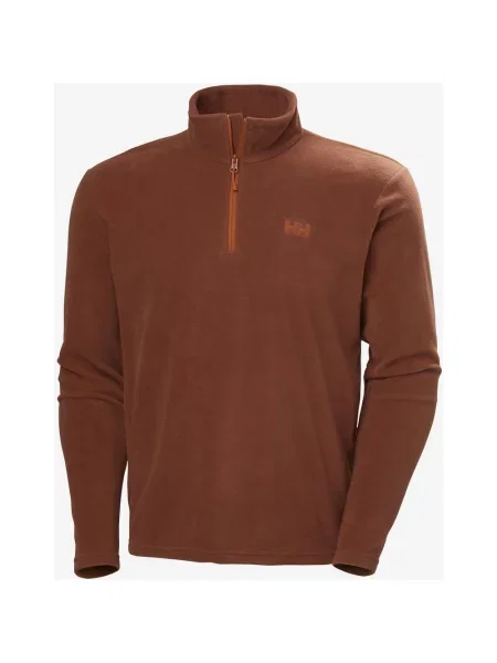 Polar Helly Hansen Daybreaker Half-Zip terakota S brązowy