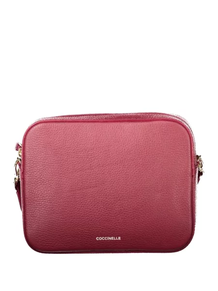 Geanta crossbody Coccinelle din piele roșu