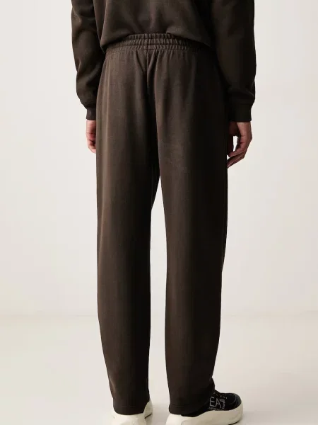 Emporio Armani spodnie dresowe brązowe