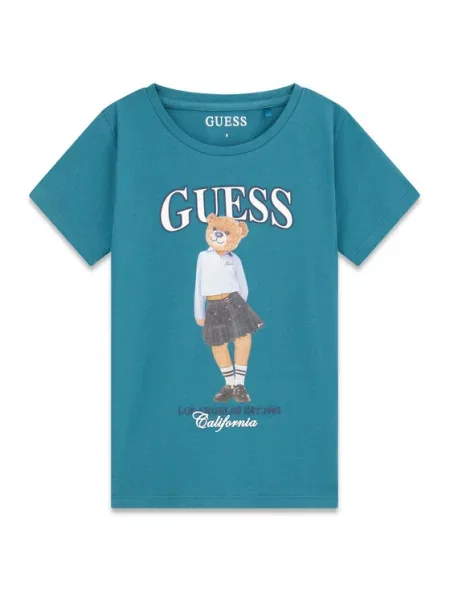 Guess T-Shirt πράσινο