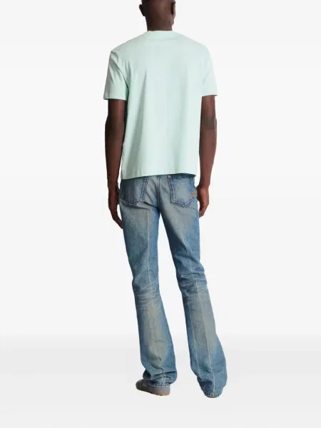 Tricou Balmain cu imagine verde