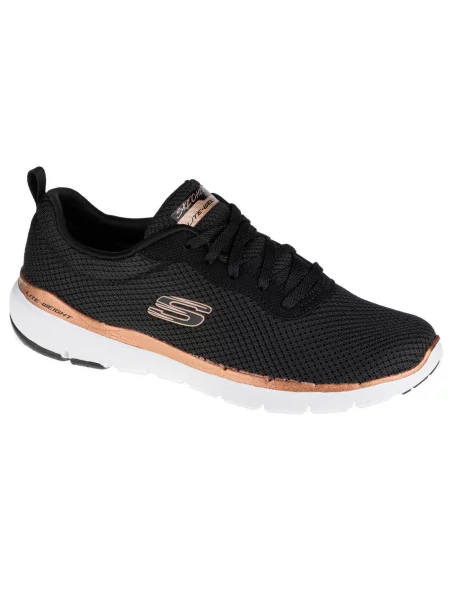 Buty sportowe Sneakersy Skechers Flex Appeal czarne