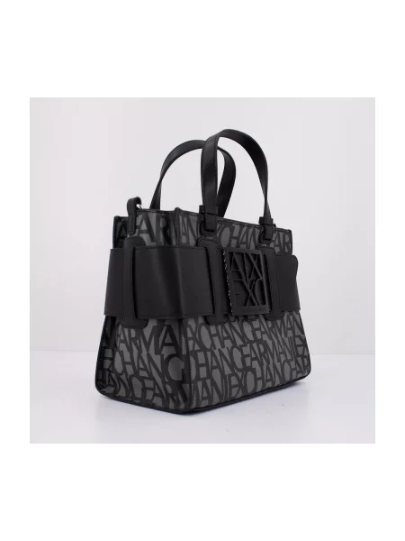ARMANI EXCHANGE Kabelka světle béžová černá