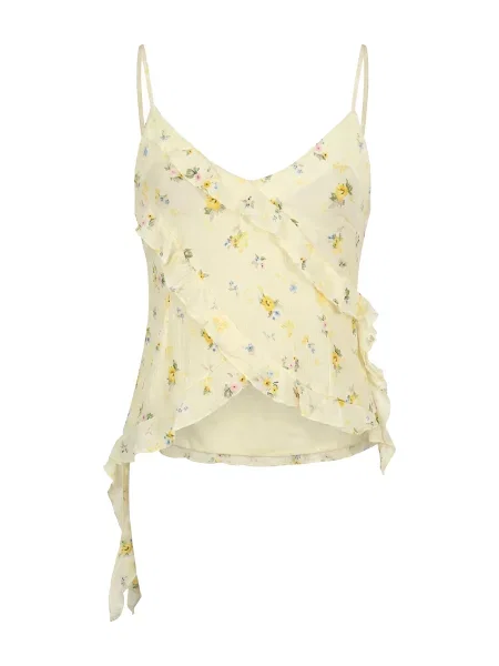 Studioselect Bluză Flora fumuriu / galben / galben pastel / rosé albastru