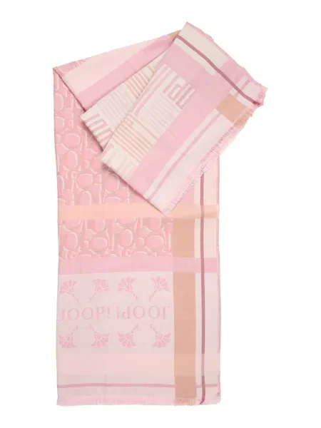 JOOP! Fular Ailis maro cappuccino pal / pastel roz