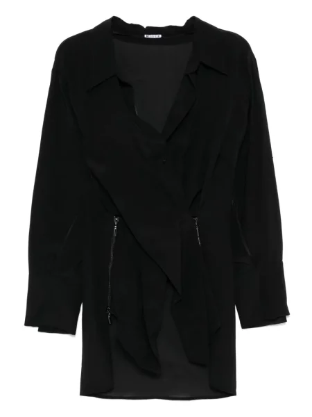 Риза Maticevski с V-образно деколте черно