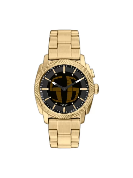 Fossil Zegarek Machine Big Tic Złoty żółty