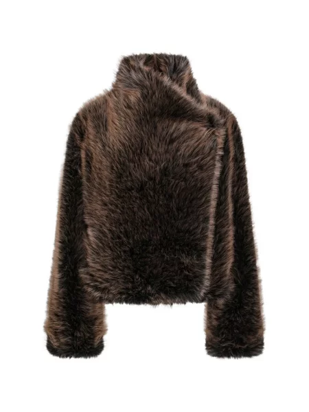 Geacă Bb Couture cu blană maro