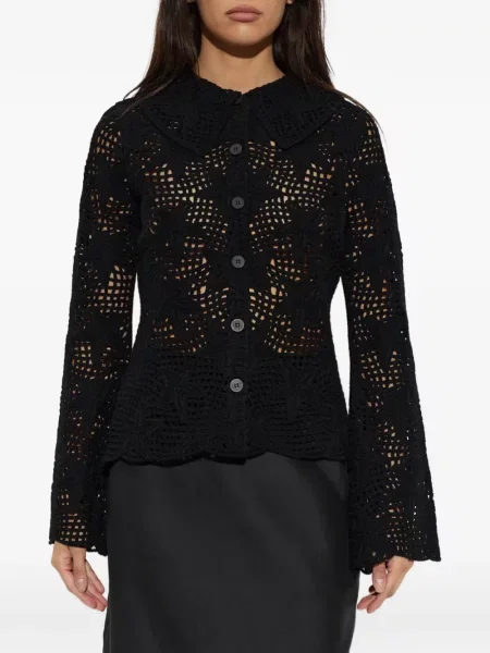 Cardigan By Malene Birger tricotate negru
