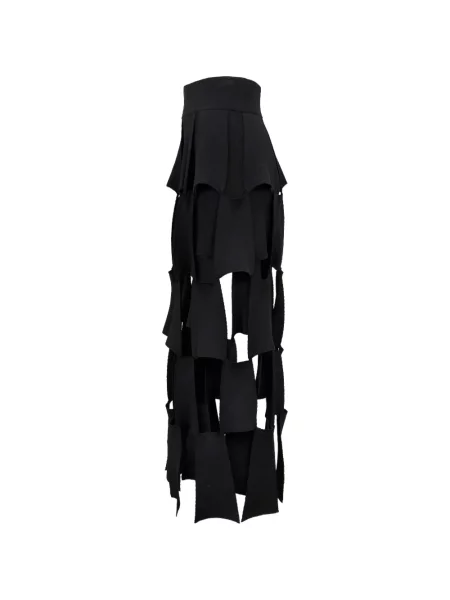 Fusta maxi A.w.a.k.e. Mode tricotate negru