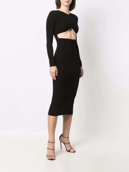 Oblekové šaty Dsquared2 černé