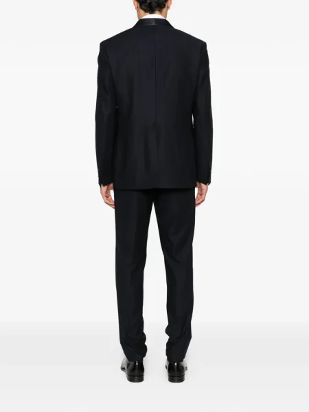 Costum Tagliatore cu guler-șal de costum negru
