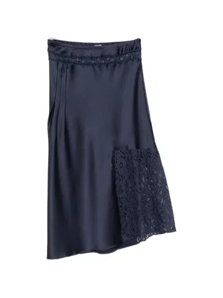 Fustă midi Damson Madder albastru