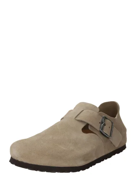 BIRKENSTOCK Papuci de casă London taupe gri