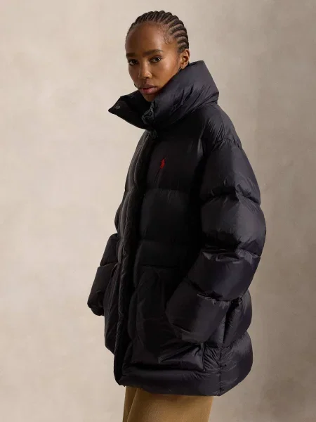 Polo Ralph Lauren geacă de puf de iarnă negru