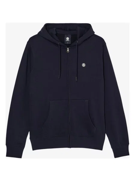 Bluza z kapturem Element Icon Embroidery Full Zip czysty S czarna
