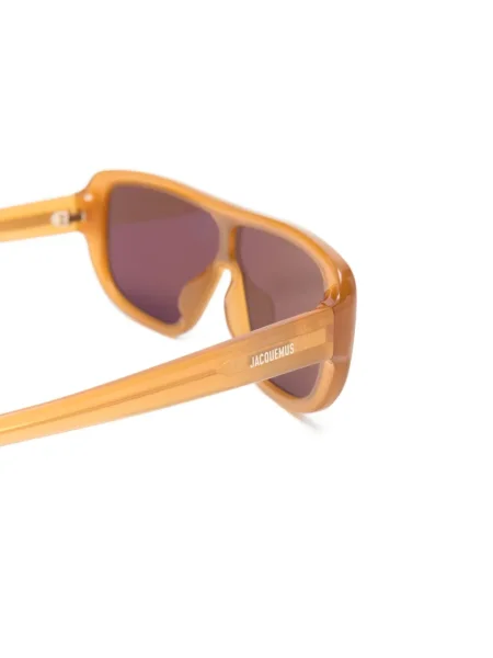 Ochelari de soare Jacquemus cu imprimeu geometric
