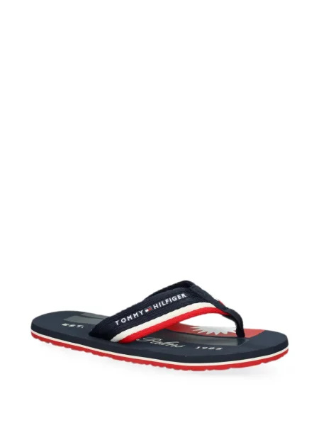 Șlapi Tommy Hilfiger cu imagine albastru