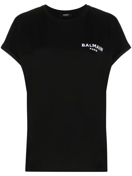 Tricou Balmain cu autograf negru