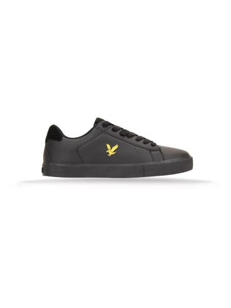 Sneakersy Lyle & Scott skórzane czarne