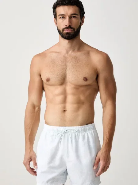 BOSS pantaloni scurți de baie pentru bărbați Bream alb
