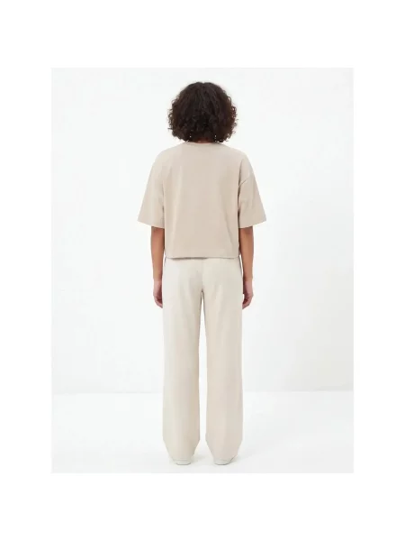 Koszulka oversize BEIGE beżowa
