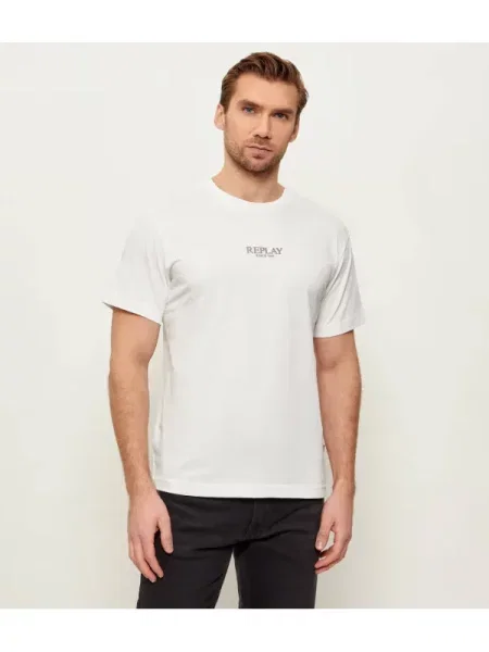 Replay Tricou alb