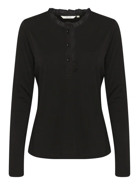 Cream Tricou Naia' negru