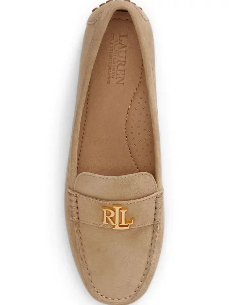 Замшевые мокасины Lauren Ralph Lauren
