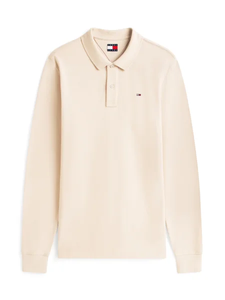 Tommy Jeans majica dugih rukava bež
