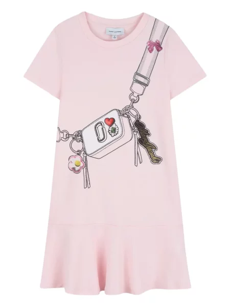 Sukienka dziecięca Marc Jacobs różowa
