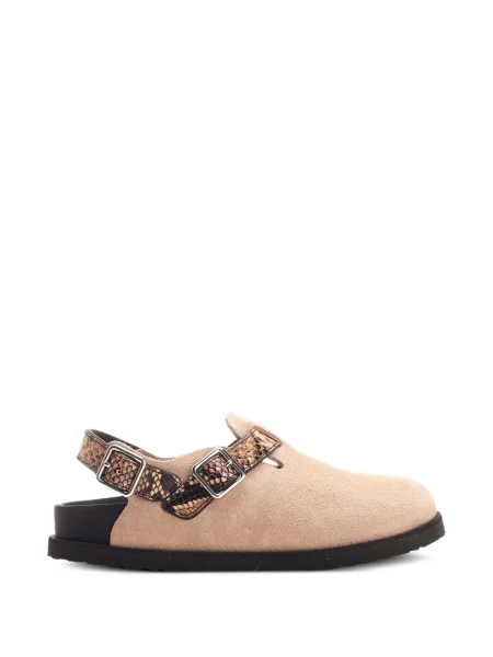 Mule natikače Birkenstock 1774 sa zmijskim uzorkom
