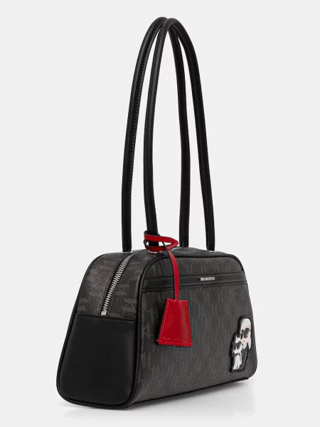 Сумочка Karl Lagerfeld IKON MONOGRAM коричневий