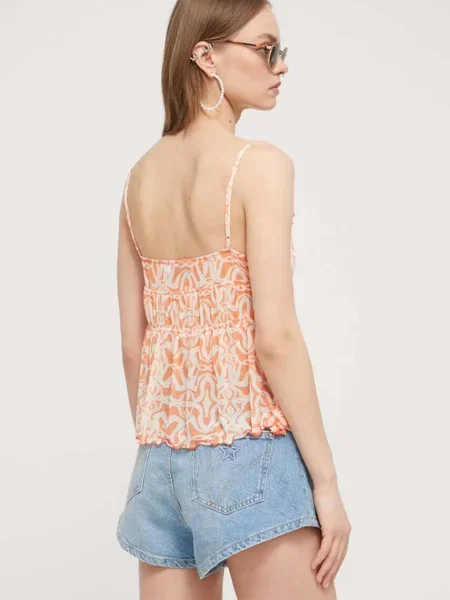 Top Desigual oranžový