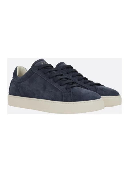 Sneakersy Tod's skórzane niebieskie